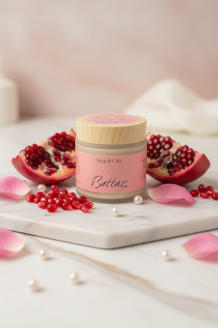 Angell Oils Buttaz - Pomegranate Pearl 4 oz