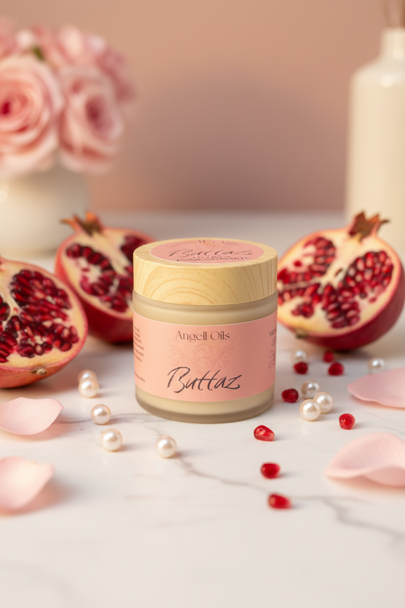 Angell Oils Buttaz - Pomegranate Pearl 4 oz